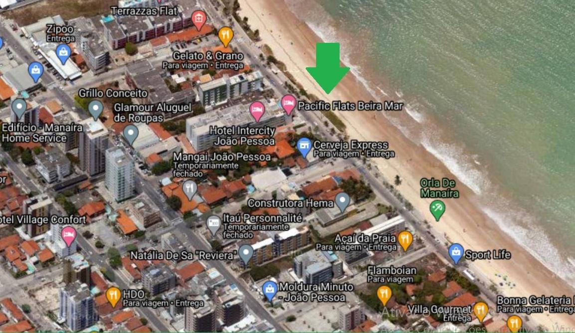 Apartamento De 2 Quartos Com Pe Na Areia Em Manaira João Pessoa Eksteriør bilde